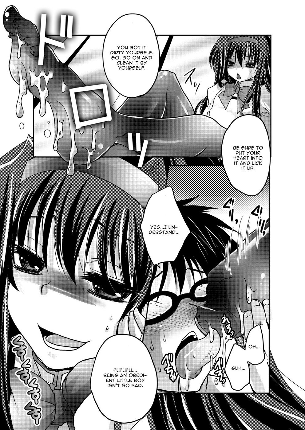 Hentai Manga Comic-Homuhomu ni Buta wo Miru youna Me de Mikudasarete Fumarete Ashikoki Sareru Hon-Read-13